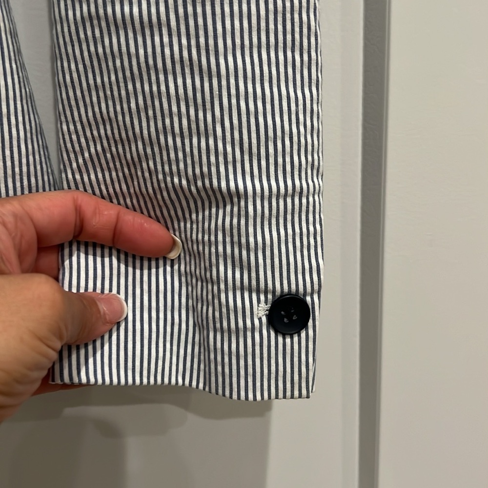 ZARA Striped Blazer NWOT - Picture 3 of 8